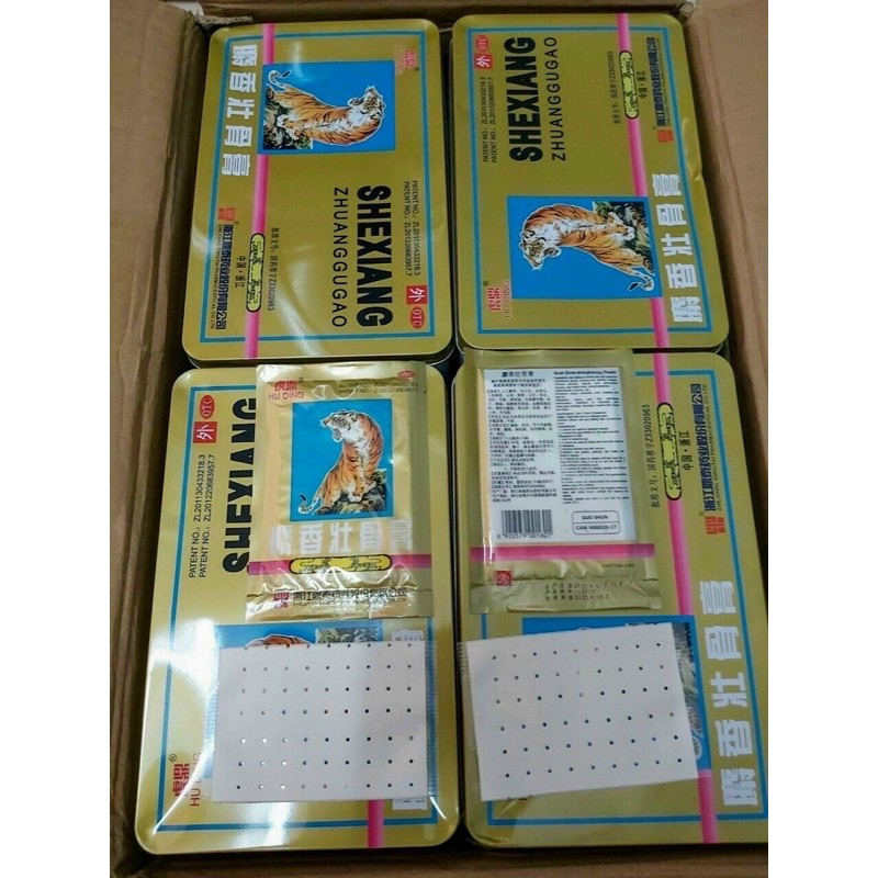 [Hàng xịn]Gói 4 miếng dán Cao dán con cọp