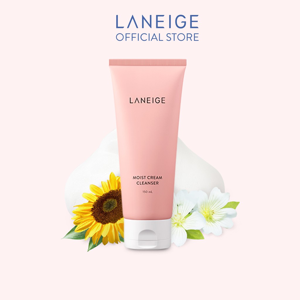 [Mã FMCGMALL -8% đơn 250K] Sữa rửa mặt dưỡng ẩm Laneige Moist Cream Cleanser 150Ml | BigBuy360 - bigbuy360.vn