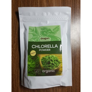 Bột tảo lục Chlorella hữu cơ Dragon Superfoods 200g