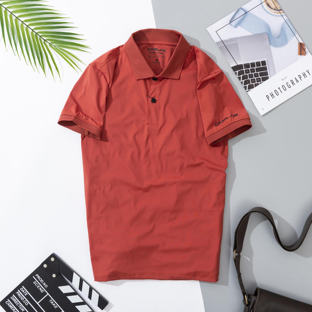Áo polo nam cao cấp vải coolmax cổ dệt chuẩn form dáng regular fit 3 màu trẻ trung thanh lịch CSL-P2106 CASILAS | BigBuy360 - bigbuy360.vn