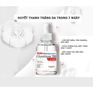 Bộ 3 sp trắng da 7day whitening program Glutathione