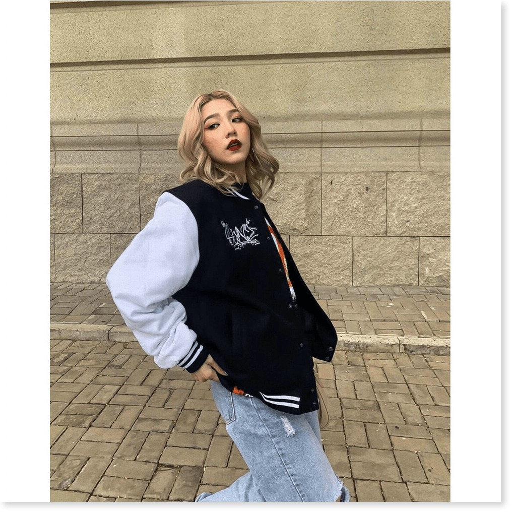 Áo khoác dù bomber nữ cực đẹp , cool , ngầu , phong cách LANA FASHION