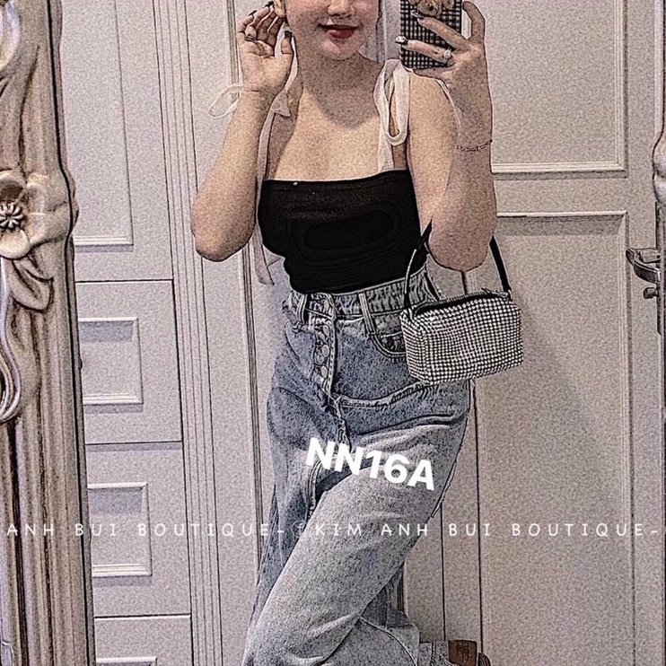 Áo 2 dây vải siêu xinh