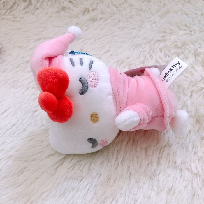 SANRIO Móc Khóa Búp Bê Nhồi Bông Dễ Thương