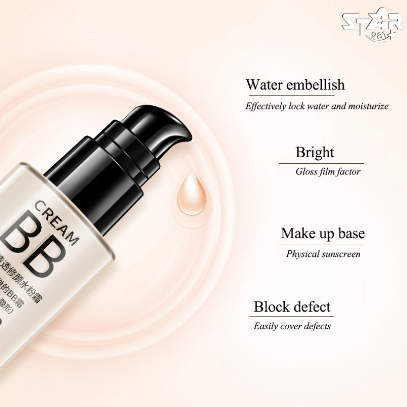 [Hàng mới về] Kem BB Che Khuyết Điểm 2 Trong 1 Tự Nhiên Chống Thấm Nước Lâu Trôi Kiềm Dầu Đa Năng | BigBuy360 - bigbuy360.vn