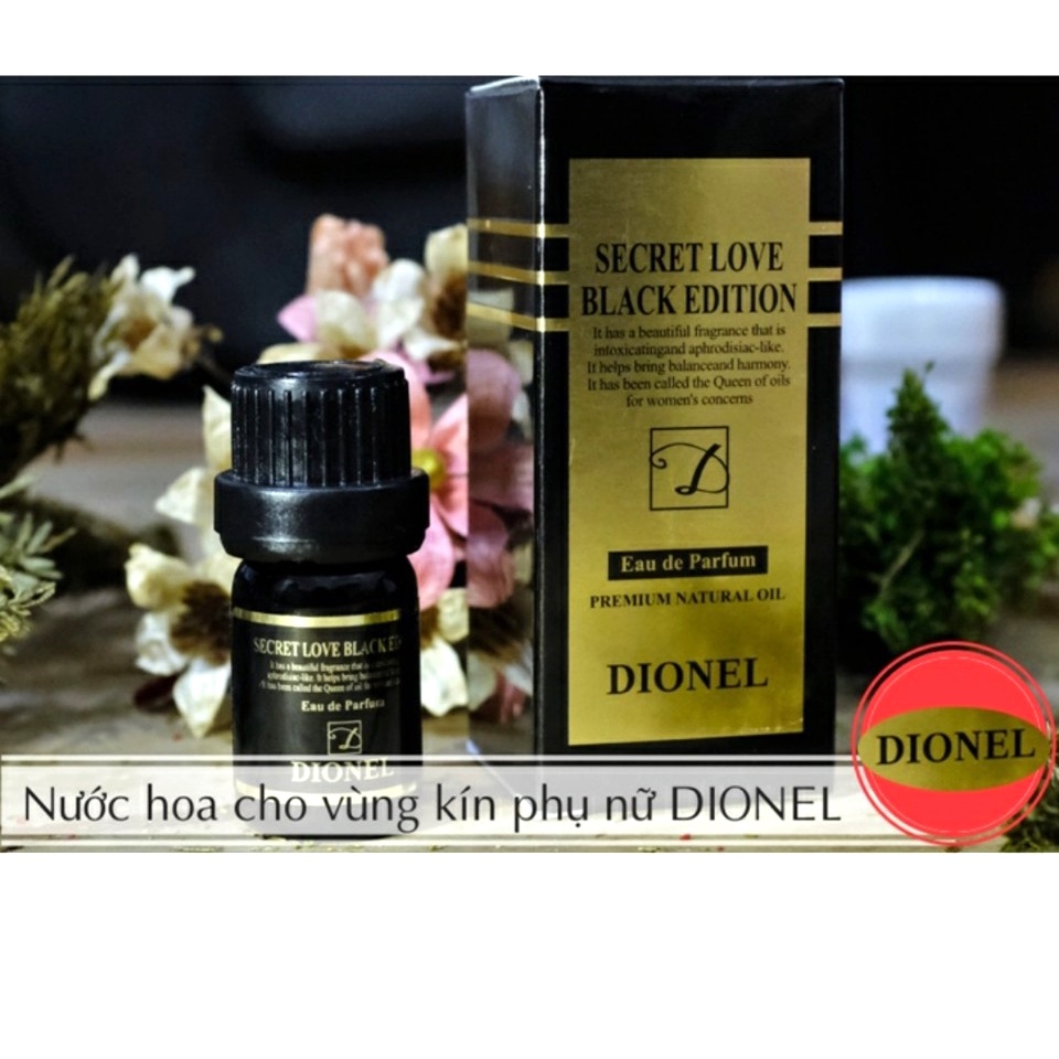 Nước Hoa Vùng Kín Dionel  Secret Love Black Edition 5ml
