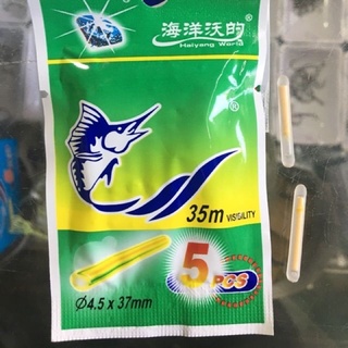 Phao đèn câu đêm 1 gói 5 cái