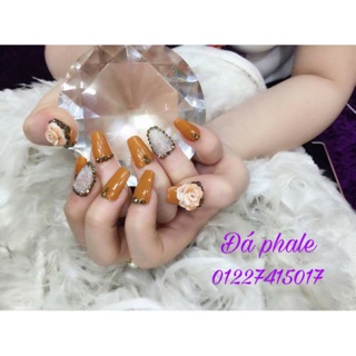 Đá phale chụp nail - kim cương chụp nail