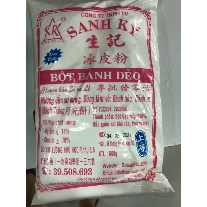 Bột Bánh Dẻo Sanh Kí