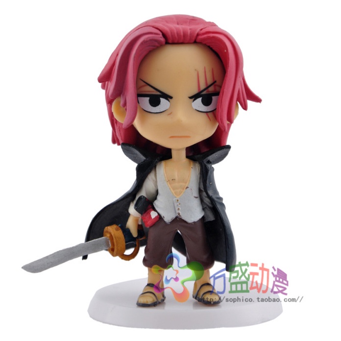 Bộ 6 Mô Hình Nhân Vật Luffy Trong One Piece Thiết Kế Dễ Thương