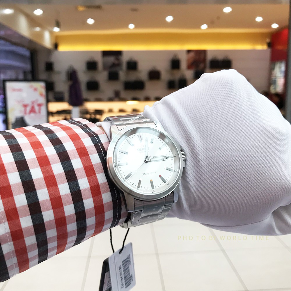 Đồng hồ Nam Chính Hãng Orient FEM7J005W9 Automatic [Full Box + Sổ BH Toàn Cầu] Dây thép
