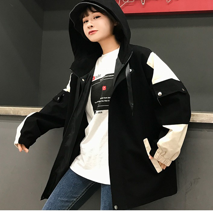 ÁO KHOÁC KAKI HỘP ĐEN - BOX JACKET UNISEX form rộng M052