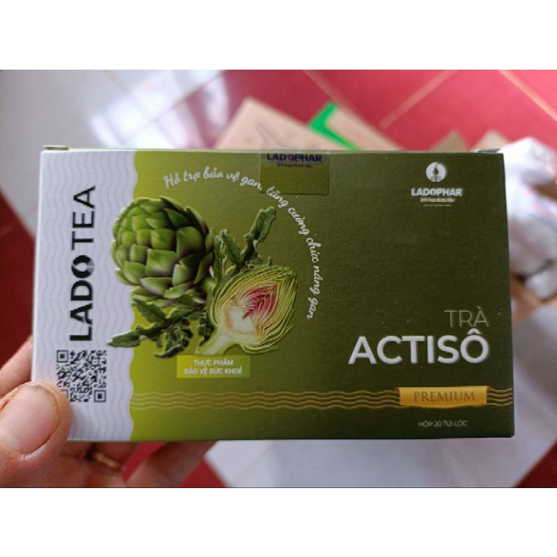 TRÀ ACTISO PREMIUM LADOPHAR MÁT GAN - Hộp 20 túi