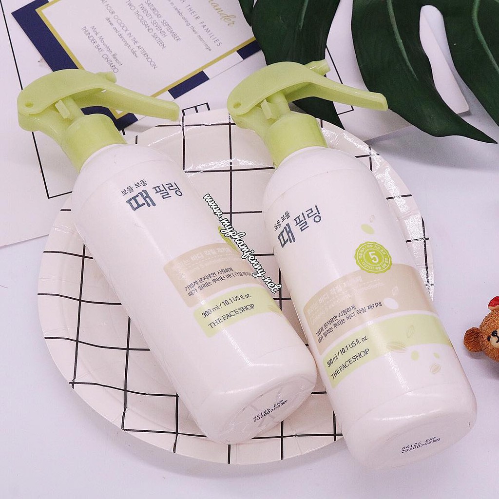 Tẩy Da Chết Toàn Thân Body Clean Peeling Mist The Face Shop