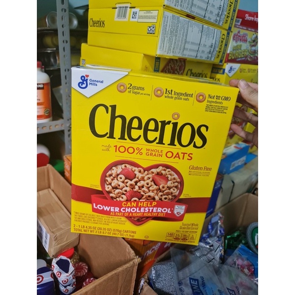 Bánh ngũ cốc ăn sáng Cheerios 576g🇺🇸