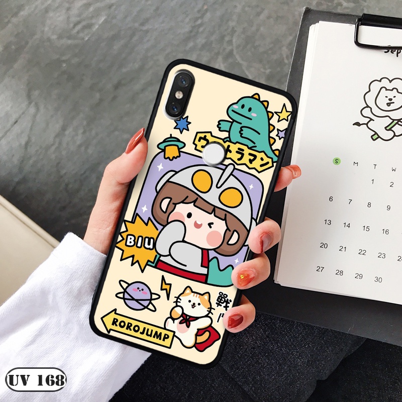 Ốp lưng nhám cho Xiaomi Mi 8