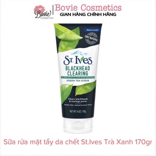 Sữa rửa mặt tẩy da chết St.Ives Trà Xanh 170g
