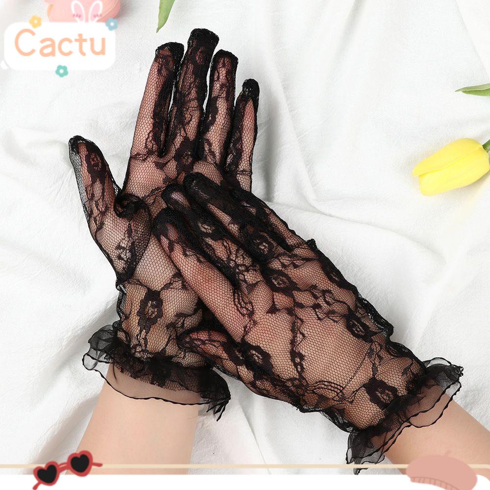Găng Tay Ren Chống Nắng Thời Trang Quyến Rũ Cho Nữ