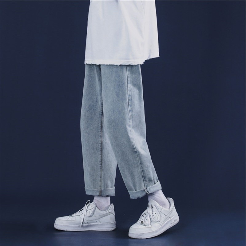 [HOT TREND 2022] Quần jean Baggy Dhclothes  ống xuông, rộng nam, nữ - Quần bò giá tốt nhất thị trường ( Q4)