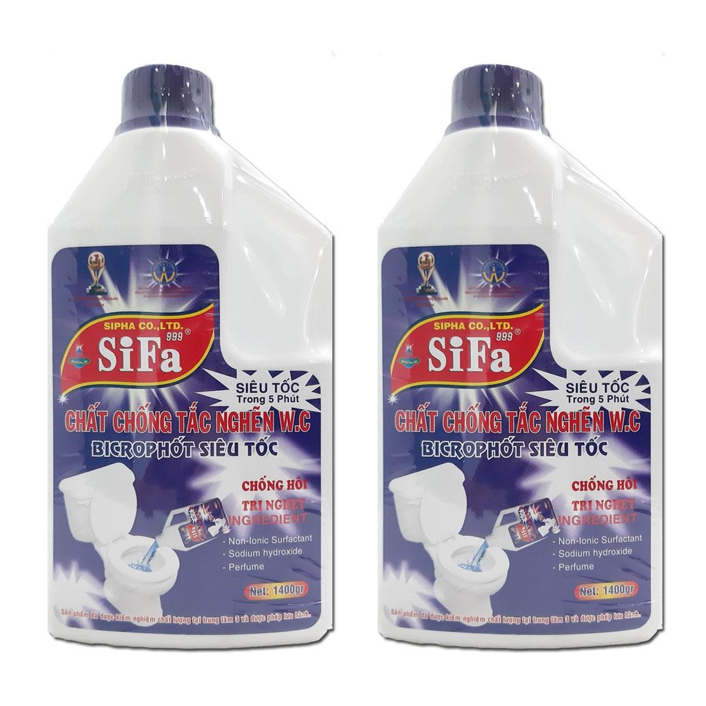 Chất thông cống và cầu SiFa 1400g dạng nước