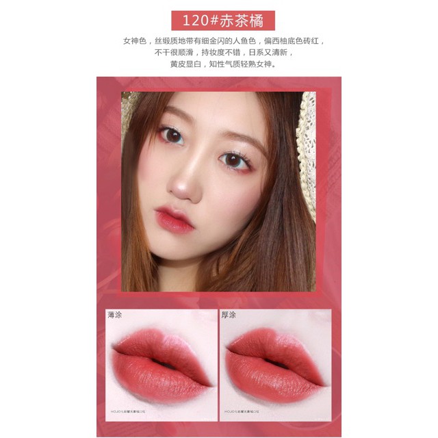 Son Sáp Hojo Velvet Bodacious Lip Pencil Hàng Nội Địa Trung