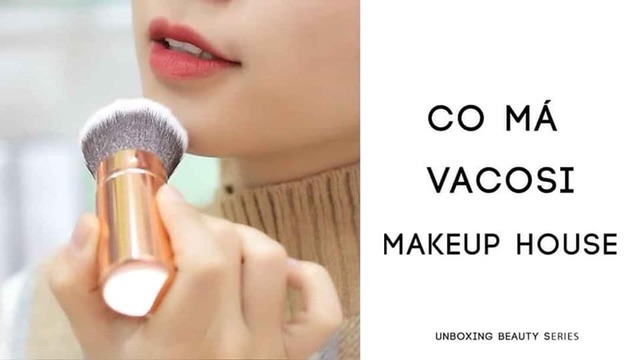 Cọ phấn và má hồng Vacosi M21