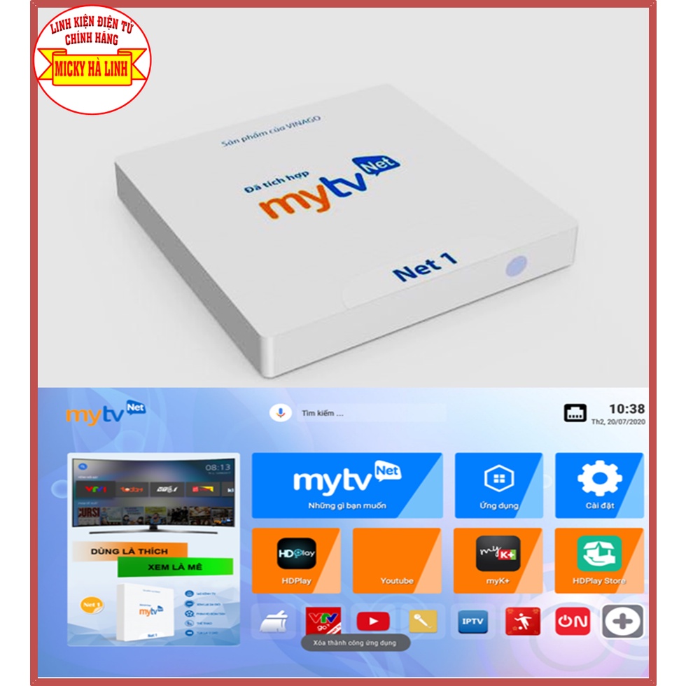 BOX Tivi MyTV Ram 2G, Xem trên 150 kênh truyền hình giải trí đặc sắc - VINABOX-MYTV-1