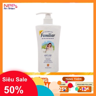 Nhập affins20k sữa tắm dưỡng da familiar sữa dê 500ml- chính hãng