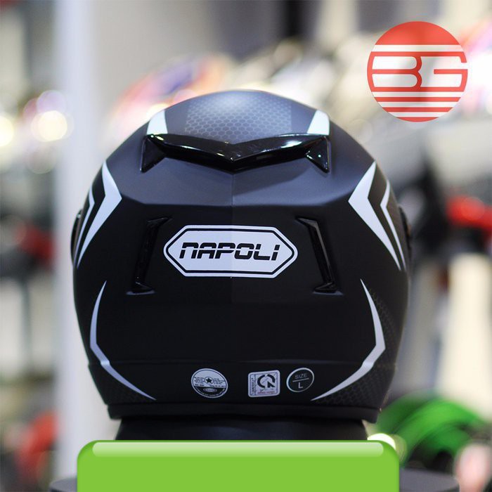 Mũ Bảo Hiểm 039 Napoli Tem Tổ Ông Kính Khói-Bảo Hành 12 Tháng.