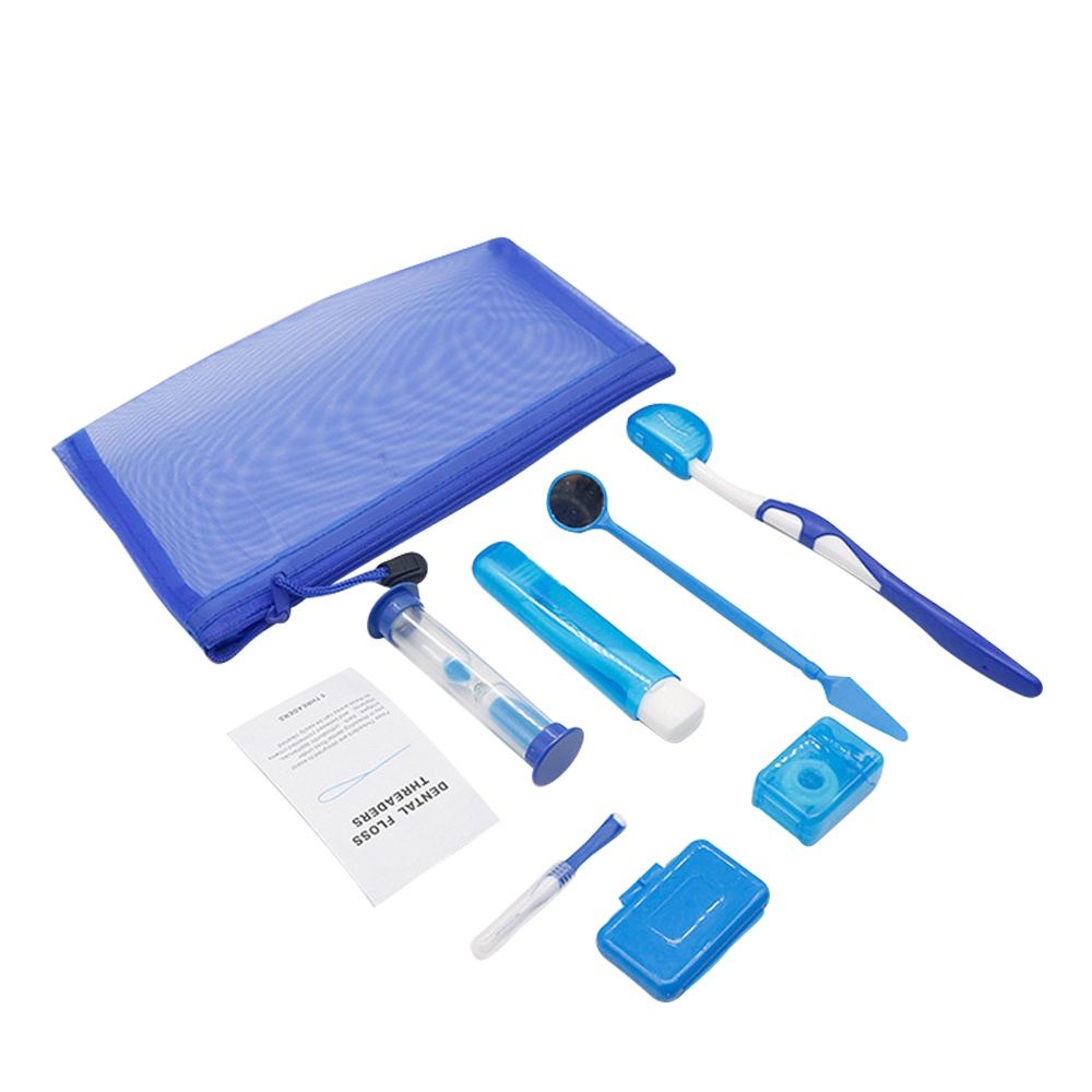 Set 8 Bàn Chải Đánh Răng Chỉnh Nha Chuyên Dụng