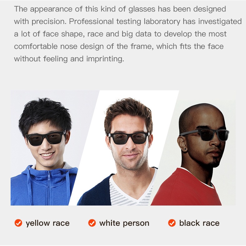 Kính Mát Tích Hợp Tai Nghe Bluetooth Mijia Thích Hợp Làm Quà Tặng Cho Cặp Đôi