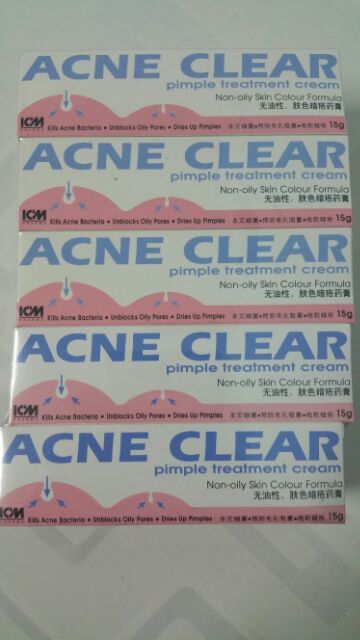 Kem ACNE CLEAR SINGAPORE