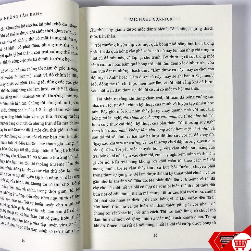 Sách - Tự Truyện Mychael Carrick - Giữa Những Lằn Ranh | BigBuy360 - bigbuy360.vn