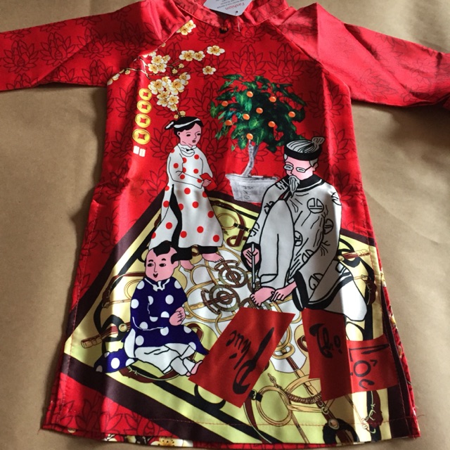 Áo dài cách tân bé trai - Ông đồ