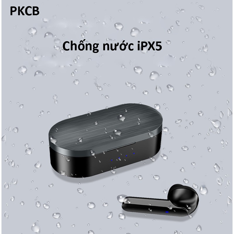 Tai Nghe True Wireless Bluetooth cảm ứng PKCB10 - Hàng chính hãng