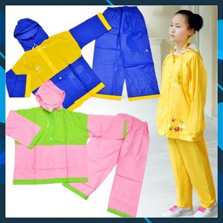 Áo Mưa Bộ Cho Bé Nhiều Màu