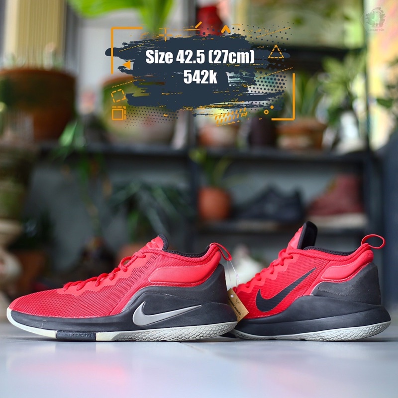 giày chính hãng đã qua sử dụng ( nike lebron witness ii)