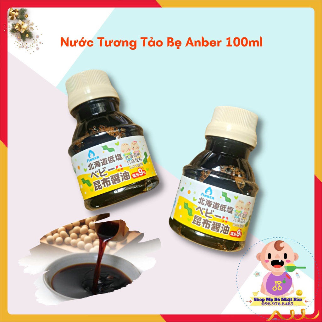 Nước Tương Tảo Bẹ | Nước Tương Anber Nhật Bản 100ml