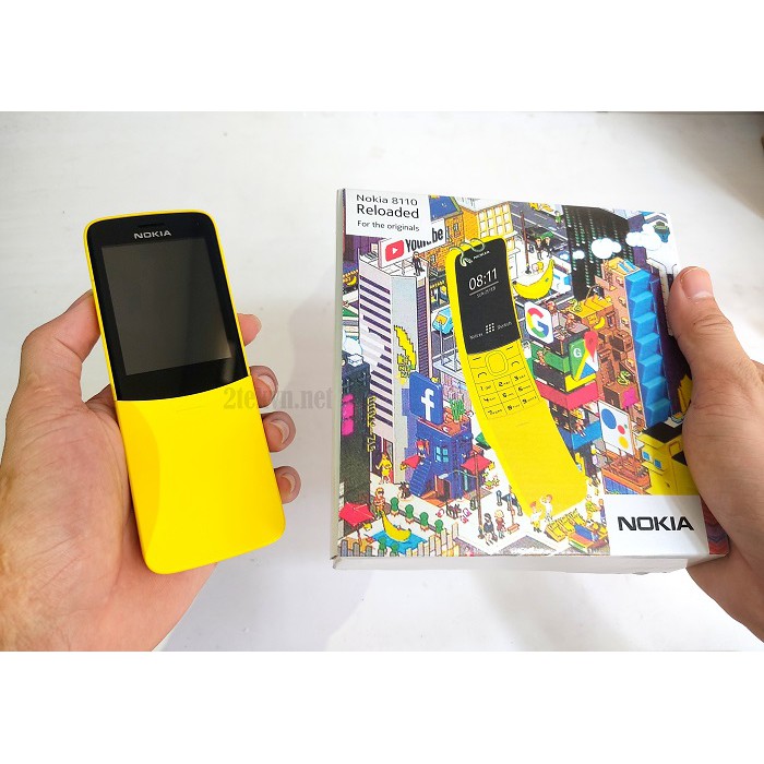 Điện thoại hình trái chuối độc đáo Nokia 8110 4G (China) | BigBuy360 - bigbuy360.vn