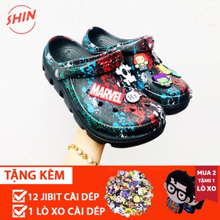 [Gía Hủy Diệt ] dép cross hoạ tiết sao đêm 💖FREESHIP💖sục cross bít đầu hotrend HM772 Cao Cấp
