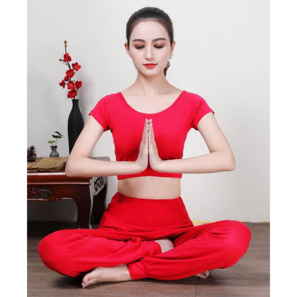 Bộ Tập Yoga Alibaba ,Tập Zumba Múa Bụng Chất Cotton Lạnh 👈