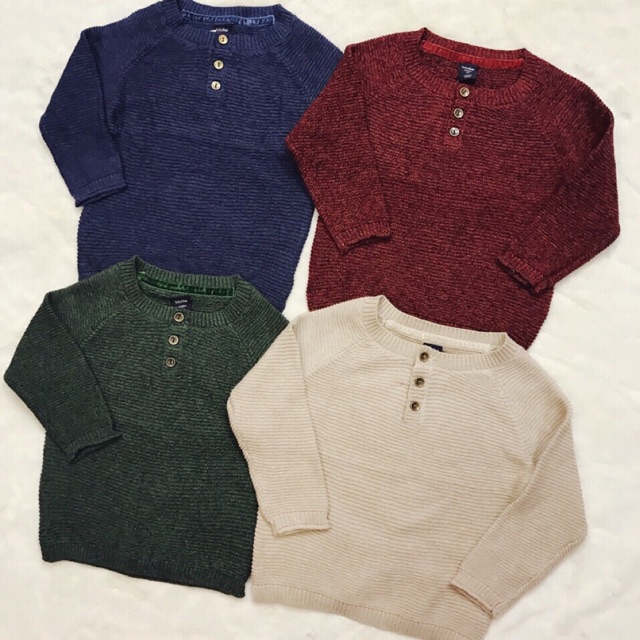 Set 2 Áo len Gap xuất bé trai