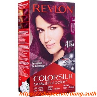Thuốc Nhuộm Tóc Revlon Số 34 Màu Tím Sẫm