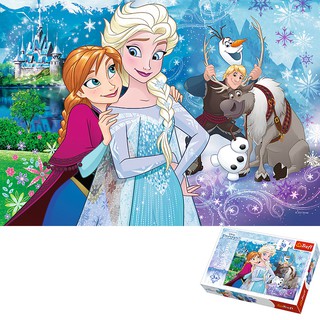 Tranh ghép hình Trefl chính hãng - 30 mảnh max cho bé chủ đề Elsa( dành cho bé 2 tuổi trở nên )