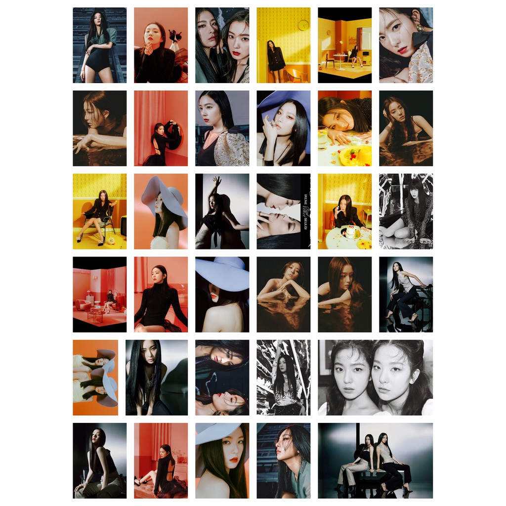 Lomo card 34 ảnh Red Velvet - IRENE &amp; SEULGI - MONSTER