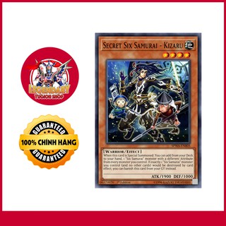 [Thẻ Bài Yugioh Chính Hãng] Secret Six Samurai - Kizaru