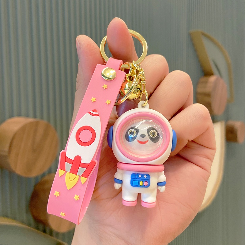 Móc Khóa Hình Gấu Trúc Dễ Thương
