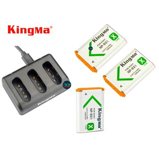 2 pin + Đốc sạc NP-BX1 cho Sony RX100,RX1,H400 - KingMa Hàng chính hãng