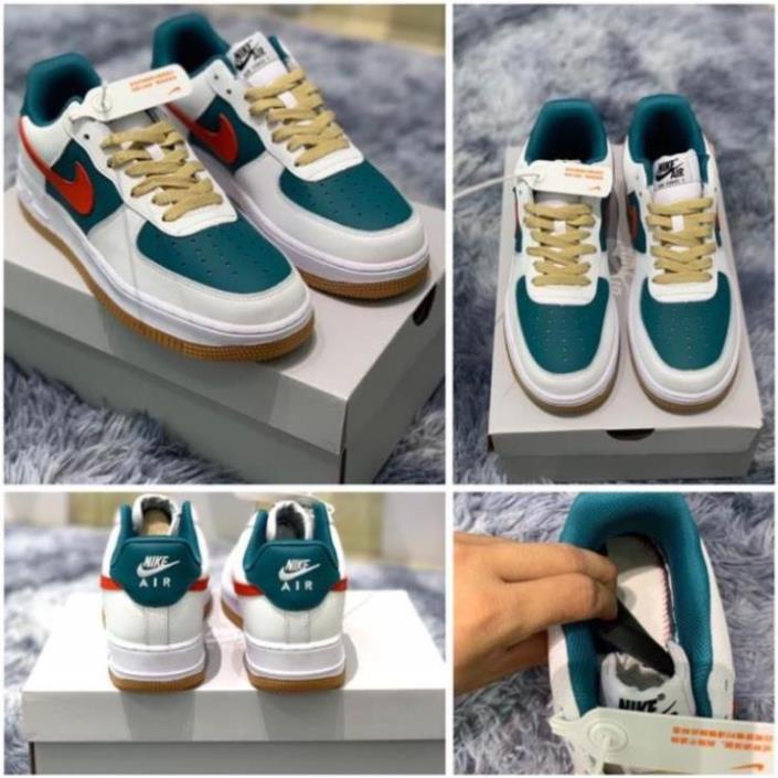 Giày thể thao nike_gucci, Giày AF1 GC xanh đỏ nam nữ cao cấp siêu hot 2021 Full Box Bill -Tình Sneaker