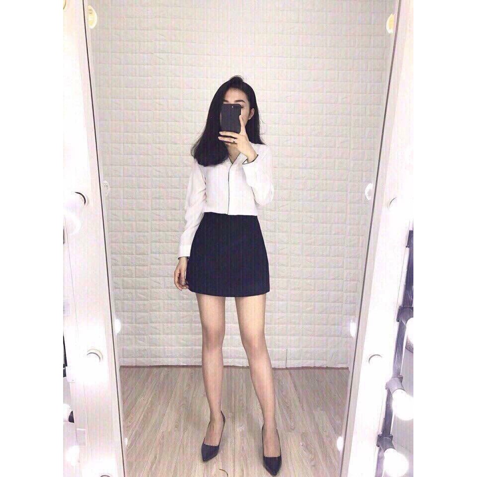 ( HÀNG SẮN) CHÂN VÁY CÔNG SỞ NỮ - CHÂN VÁY CHỮ A CHẤT UMI GIÀY GIẶN | BigBuy360 - bigbuy360.vn